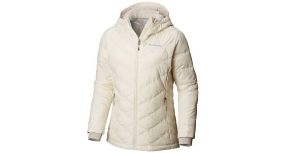 Columbia Heavenly Hooded Jacket - Women's, Light Bisque, Extra Small, 1738151106-XS