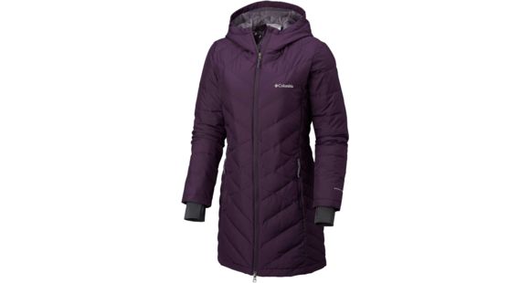 Columbia Heavenly Long Hdd Jacket, Dark Plum, 2X - Women's, 1738162506-2X