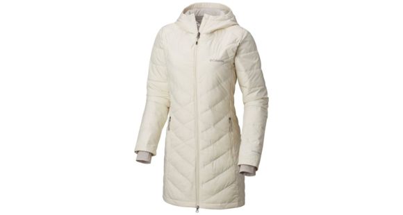 Columbia Heavenly Long Hdd Jacket, Light Bisque, 1X - Women's, 1738162106-1X