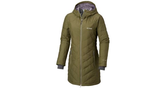 Columbia Heavenly Long Hdd Jacket, Nori, 3X - Women's, 1738162383-3X