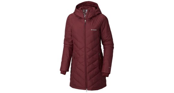 Columbia Heavenly Long Hdd Jacket, Rich Wine, 3X - Women's, 1738162624-3X