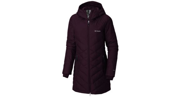 Columbia Heavenly Long Hdd Jacket - Women's, Black Cherry, Medium, 1738161522-M