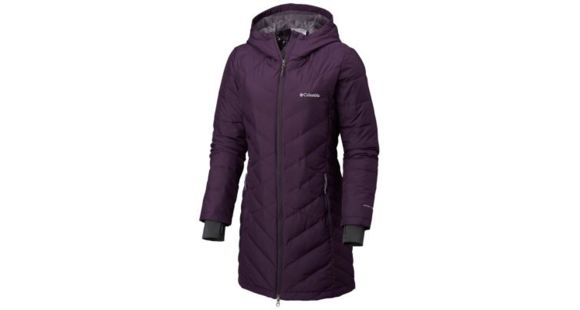 Columbia Heavenly Long Hooded Jacket - Women's, Dark Plum, Small, 1738161506-S
