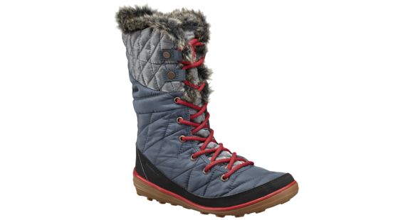 Columbia Heavenly Omni-Heat Organza Winter Boot - Women's-Blue/Red-Medium-9