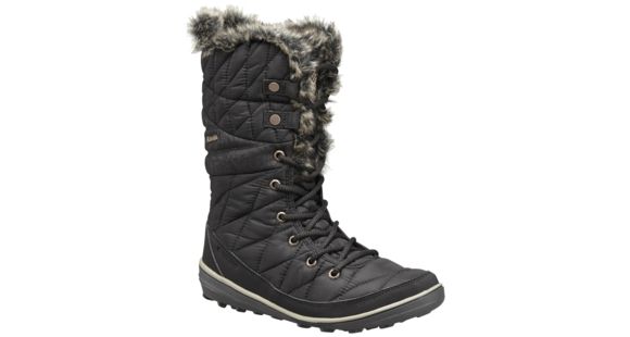 Columbia Heavenly Omni-Heat Winter Boot - Women's-Black/Kettle-Medium-10