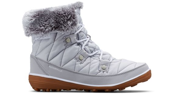 Columbia Heavenly Shorty Omni-Heat Winter Boots - Women's, Grey Ice, White, Medium, 6, 1691541063-6
