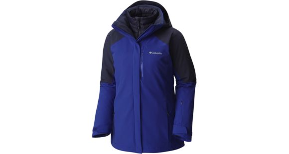 Columbia Herz Mountain Interchange Jacket - Women's-Clematis Blue/Nocturnal-Small