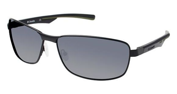 Columbia Hightower Sunglasses - Frame MATTE BLACK, Lens Color Grey CBHIGHTOWER02