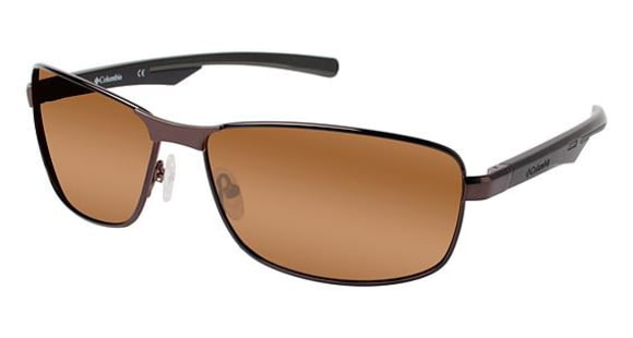 Columbia Hightower Sunglasses - Frame SHINY BARK, Lens Color Brown CBHIGHTOWER03