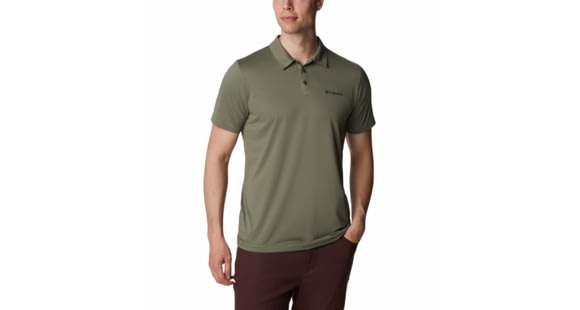 Columbia Hike Polo - Men's, Stone Green, Large, 1990401397Stone GreenL