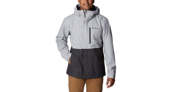 Columbia Hikebound Rain Jacket - Mens, Columbia Grey/Shark, 2XL, 1988621039ClmbGry,ShkXXL