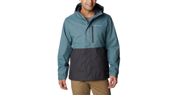 Columbia Hikebound Rain Jacket - Mens, Metal/Shark, 2XL, 1988621346Metal, SharkXXL