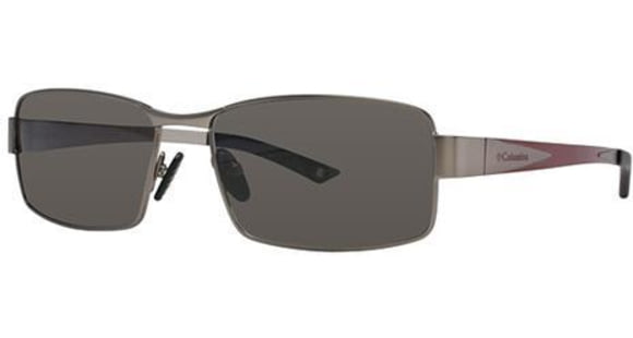 Columbia Hudson 100 Sunglasses - Frame Medium Gunmetal/Intense Red, Size 55/17mm CBHUDSONPZ10001