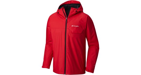 Columbia Huntsville Peak Jacket - Men's-Mountain Red-X-Large