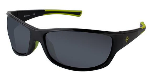 Columbia Hurricane Peak Sunglasses - Frame MATTE BLACK, Lens Color Grey CBHURRICANEPK01