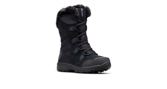 Columbia Ice Maiden II Winter Boot - Women's-Black/Grey-Medium-8.5 US