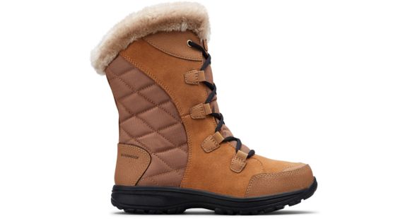 Columbia Ice Maiden II Winter Boots - Women's, Elk, Black, Medium, 6, 1554171288-6