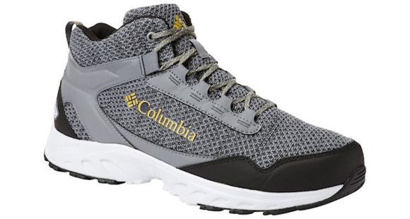 Columbia Irrigon Trail Mid Knit Outdry Boots - Men's, Ti Grey Steel/Antique Moss, Medium, 11.5, 1831941033-11.5