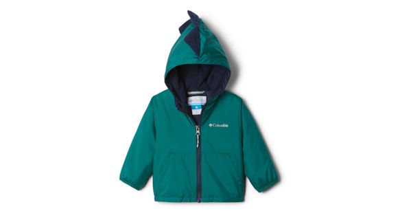 Columbia Kitterwibbit Jacket, Pine Green, Collegiate Navy, 4T, 1681041363-4T