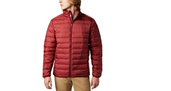 Columbia Lake 22 Down Jacket - Men's, Red Jasper, Large, 1864582664-L