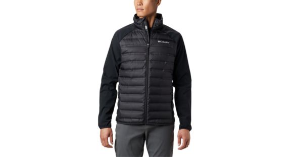Columbia Lake 22 Hybrid Down Jacket - Men's, Black, Extra Large, 1864604010-XL