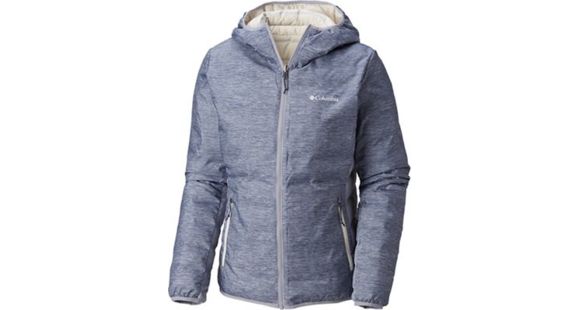 Columbia Lake 22 Reversible Hooded Jacket, Astral Heather Print, XL - Women's, 1799291444-XL