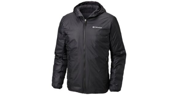 Columbia Lake 22 Reversible Hooded Jacket - Men's, Black, Large, 1798322010-L