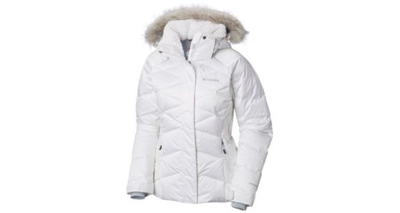 Columbia Lay D Down II Jacket - Women's, White, Small, 1798441100-S