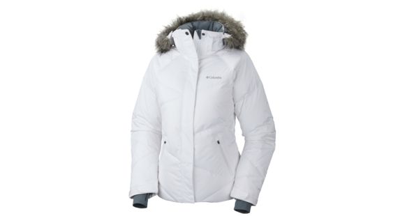 Columbia Lay D Down Jacket - Women's-White Satin-X-Small