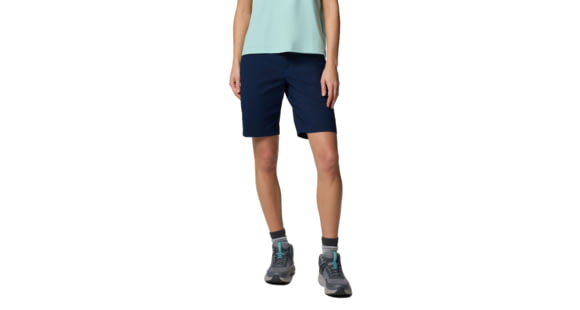 Columbia Leslie Falls Long Short II - Women's, Collegiate Navy, 4 9, 2119191464-464-4-9