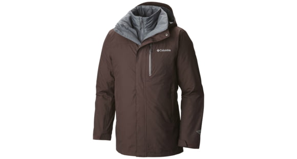 Columbia Lhotse II Interchange Jacket - Men's-New Cinder-Large