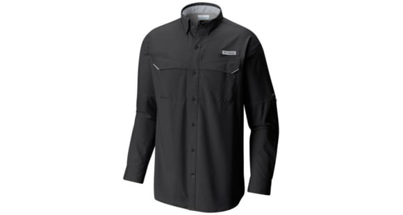 Columbia Low Drag Offshore Long Sleeve Shirt - Men's, Black, Large, 1450041010-L