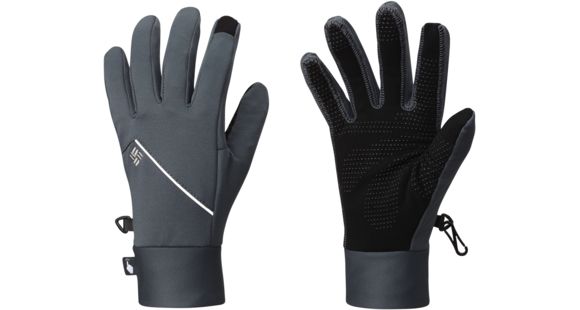 Columbia M Trail Summit Running Glove-Graphite-Large