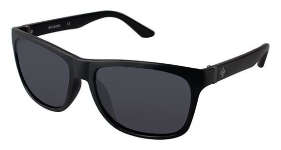 Columbia Mackenzie Mountain Sunglasses - Frame MATTE BLACK, Lens Color Grey CBMACKENZIEMT01
