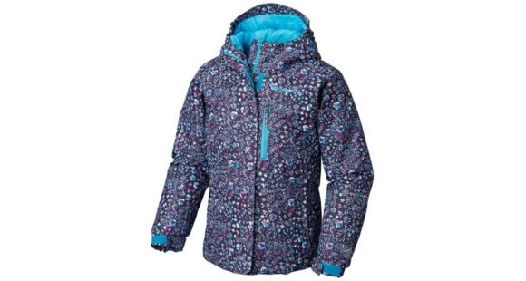 Columbia Magic Mile Jacket - Girls, Atoll Floral Print, 4T, 1753942404-4T
