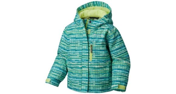 Columbia Magic Mile Jacket - Girls, Tippet Digi Lines Print, 4T, 1753942309-4T
