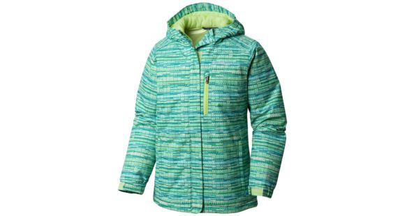 Columbia Magic Mile Jacket - Girls, Tippet Digi Lines Print, Medium, 1753941309-M