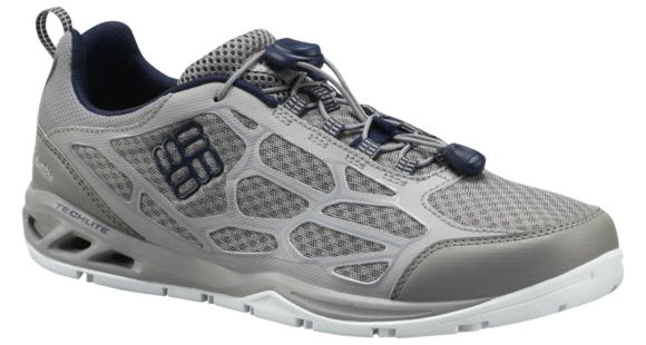 Columbia Megavent Fly PFG Watersport Shoe - Men's-Light Grey-Medium-10