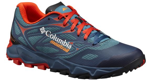 Columbia Men's Trans Alps F.K.T. II Trailrunning Shoes, Canyon Blue/Orange Blast, 11.5 US, 1748011-430-11.5