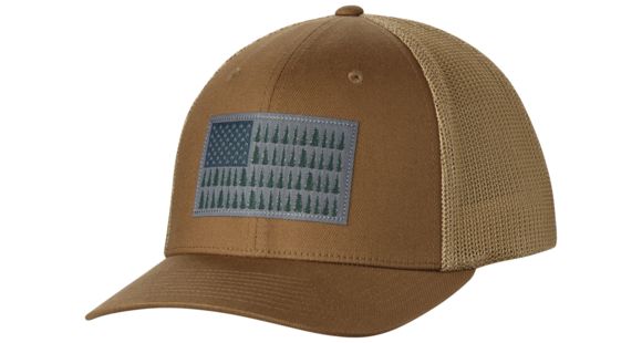 Columbia Mesh Ball Cap-Delta/Tree Flag-S/M