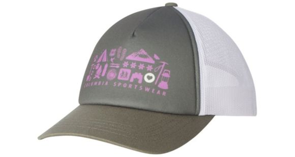 Columbia Mesh Hat - Womens, Cypress, Camp Print, One Size, 1714841316O/S