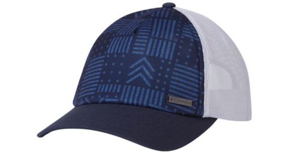 Columbia Mesh Hat - Womens, Nocturnal, Chevron Print, One Size, 1714841591O/S