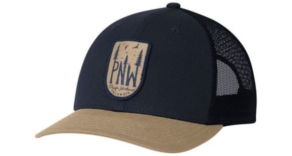 Columbia Mesh Snap Back Hat, Collegiate Navy PNW Patch, One Size, 1652541466O/S
