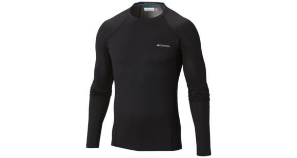 Columbia Midweight Stretch Long Sleeve Top - Men's, Black, 2XL, 163859-010-XXL