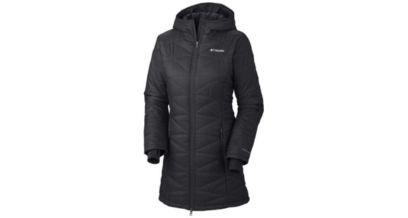 Columbia Mighty Lite Hooded Jacket - Women's, Black, Large, 146877-011-L