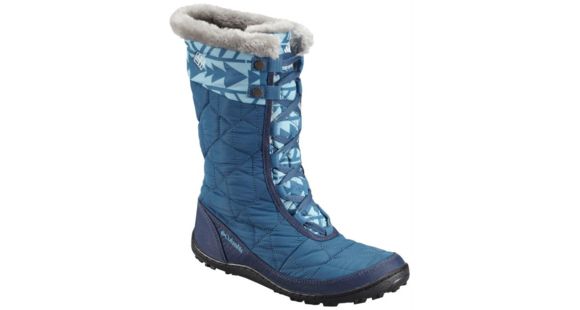 Columbia Minx Mid II Omni-Heat Winter Boot - Women's-Siberia/Oyster-Medium-7.5 US