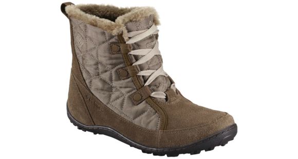 Columbia Minx Shorty Omni-Heat Winter Boot - Women's-Pebble/Oxford-Medium-7.5 US