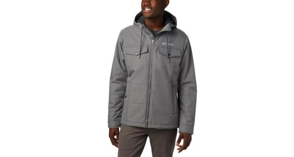 Columbia Montague Falls II Insulated Jacket - Men's, City Grey Melange, Small, 1799231023-S