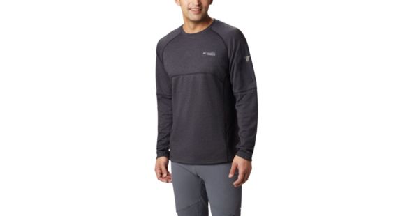 Columbia Mount Defiance Long Sleeve Crew - Men's, Black, Small, 1866411010-S