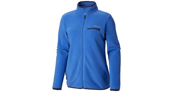 Columbia Mountain Crest Full Zip Jacket - Women's, Arctic Blue, Nocturnal, Medium, 1740501446-M